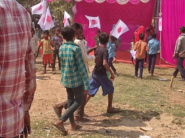 Hurripap objection to the use of children in the election campaign in Duduwa of Banke